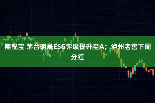 期配宝 茅台明晟ESG评级提升至A；泸州老窖下周分红